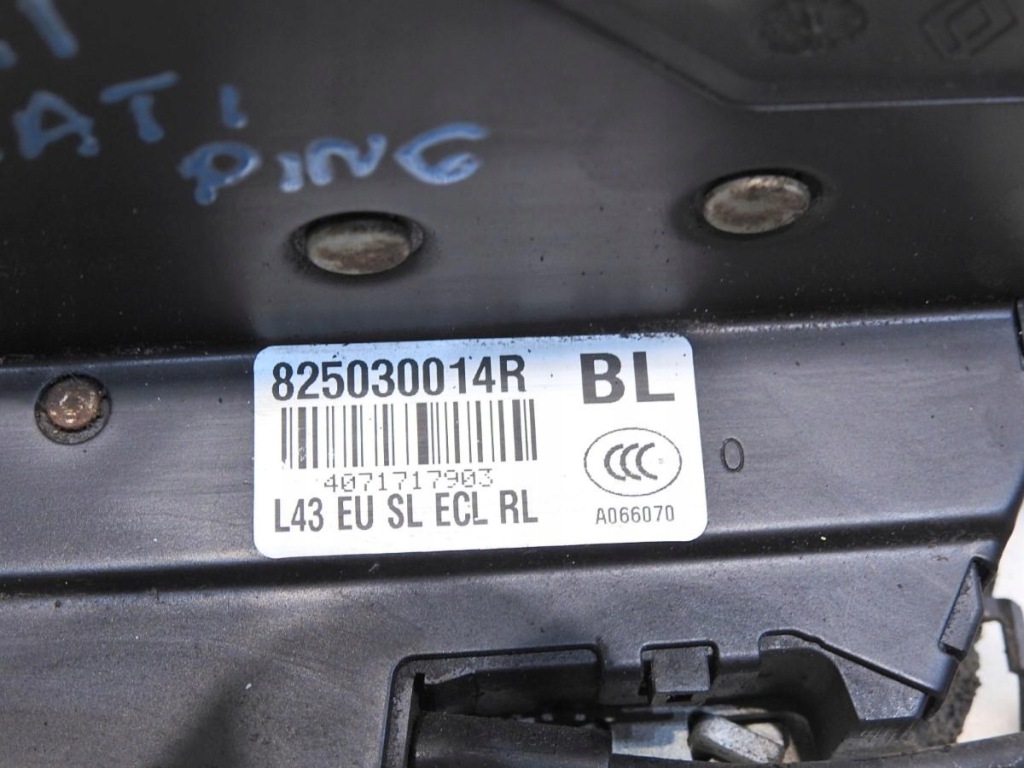 фото №8, Замок двері лівий задня 6 pin renault latitude 825030014r