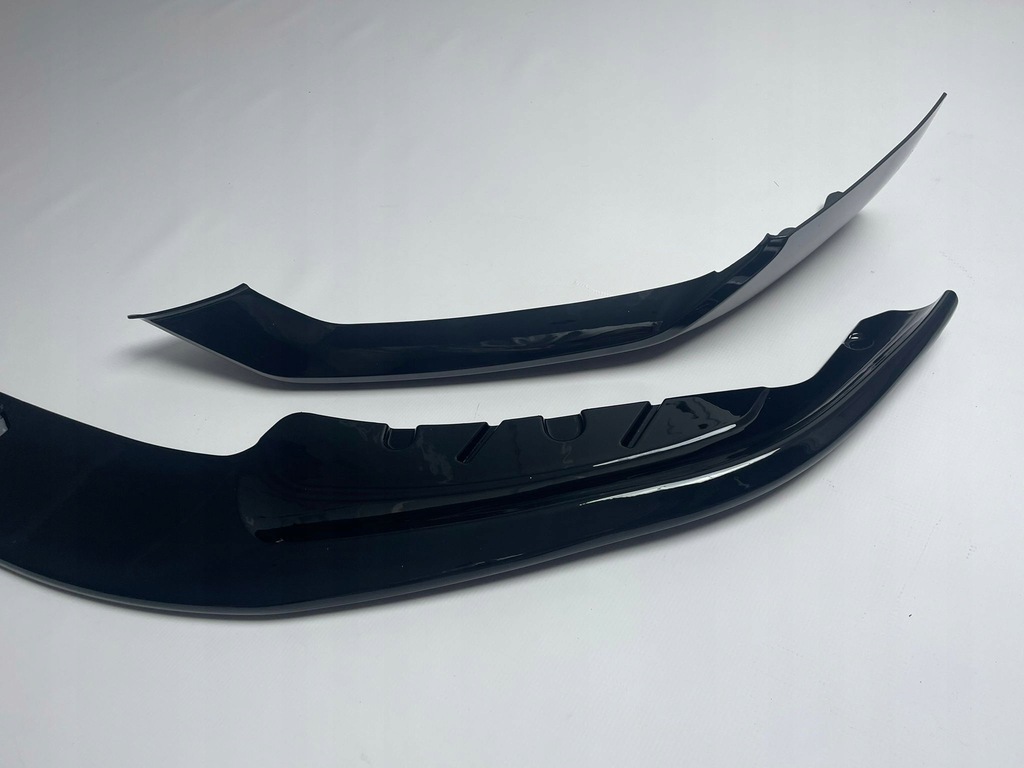 фото №13, Bmw g30 g31 передній спліттер накладка бампера polift 20-24 чорний блиск