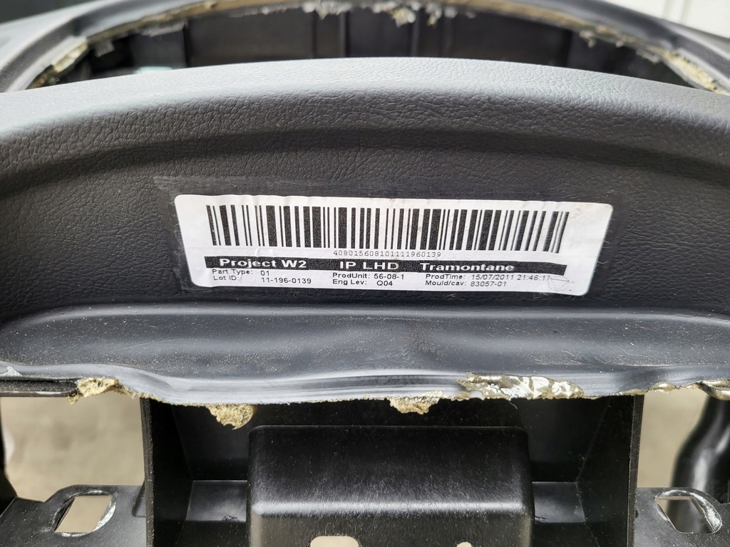 фото №10, Peugeot 508 11r приборная панель консоль приборная панель приборная подушка air bag