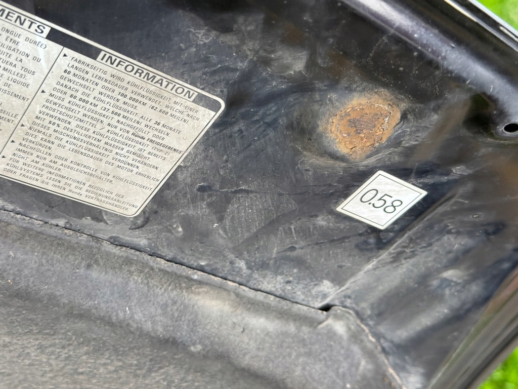 фото №9, Honda accord viii капот передняя крышка nh731p