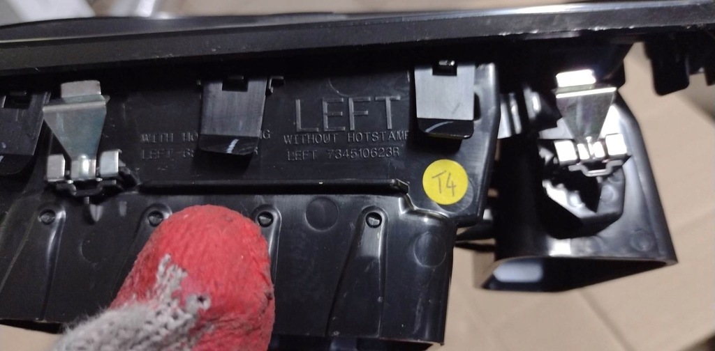 фото №5, Решітка обдув ліва права renault kangoo iv 734510623r