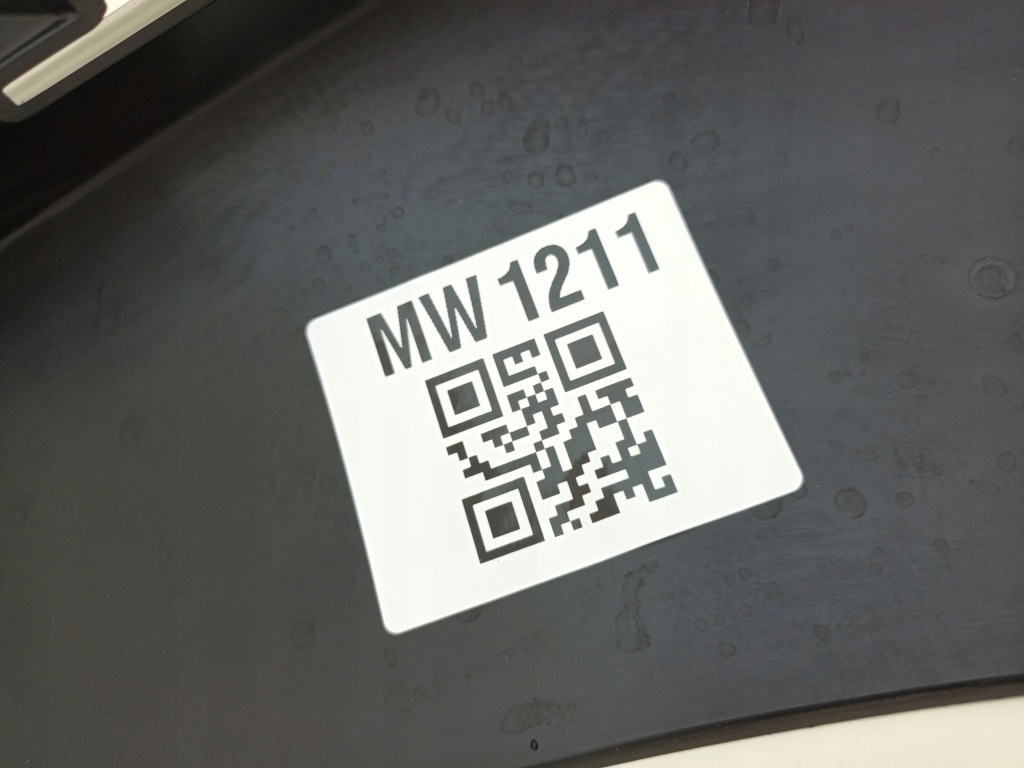 Mercedes glb x247 w247 2019- спойлер накладка бампера перед a2478858100 Оригинал