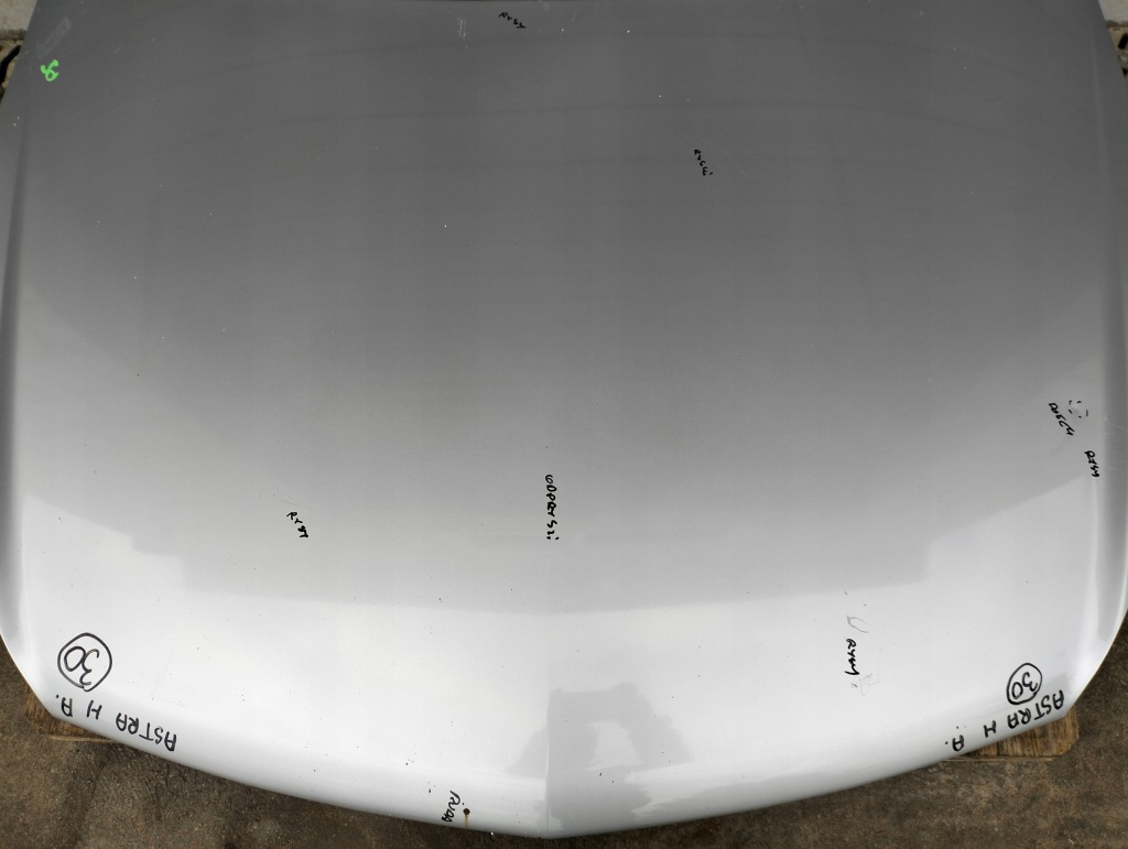 Капот оригинал лак opel astra h 3 z2au z157 Недорого