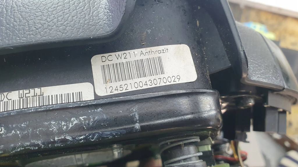 фото №10, Mercedes-benz e klasa 211 w211 подушка повітряна водія подушка безпеки