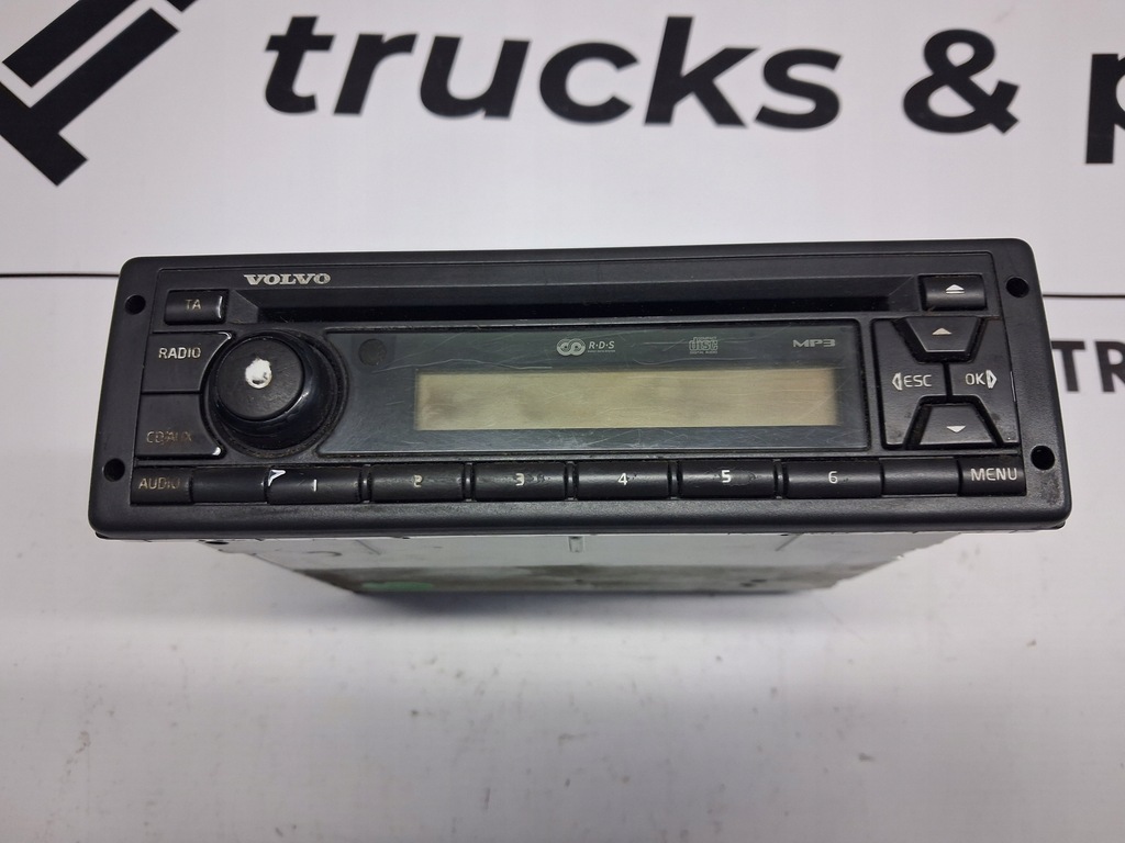 фото №2, Радиопроигрыватель cd радио volvo fh fm 9 13 lift оригинал zakodowane