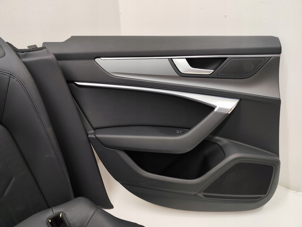 фото №15, Audi a6 c8 4k sedan сидіння заднє сидіння обшивки тунель шкіра комплект