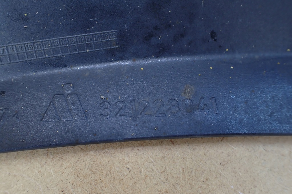 Opel astra j opc 12- спойлер накладка бампера перед передний 13298900 оригинальный номер с Разборки