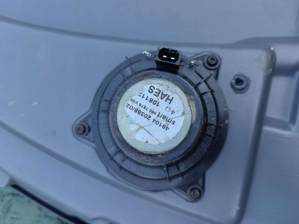 фото №9, Smart fortwo 450 панель приладів приладова панель приладів консоль динамік 0007575v001