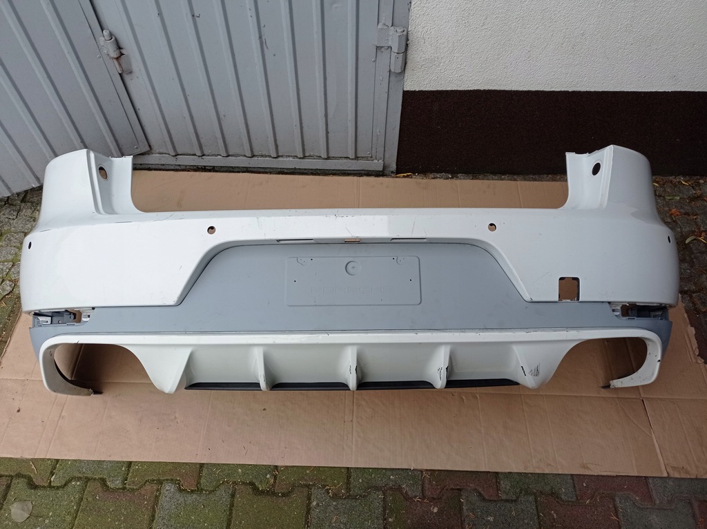 фото №1, Задний бампер porsche macan 95b задняя