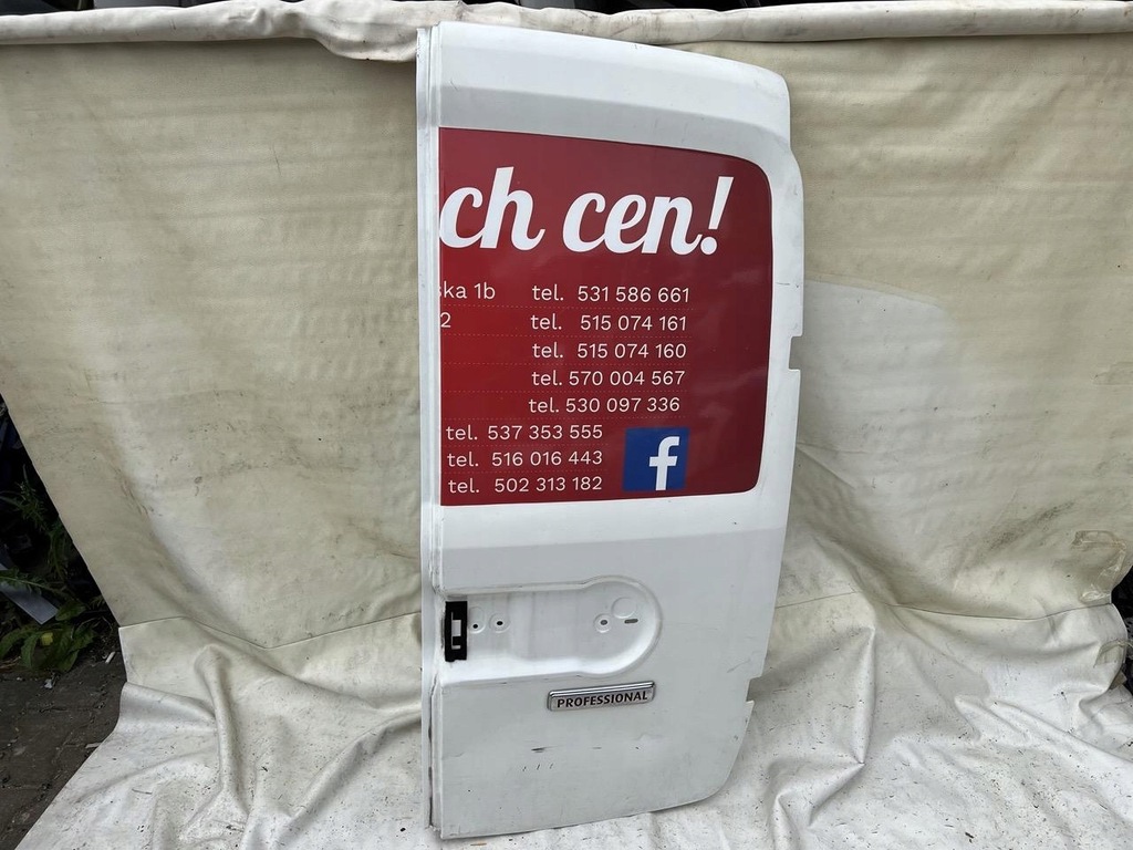 фото №1, Дверь правое задняя fiat doblo ii 2 lift 15-