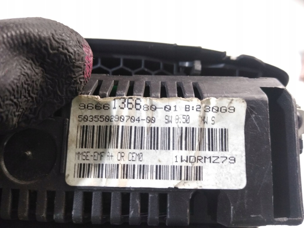 фото №6, Дисплей экран панель обдув peugeot 207