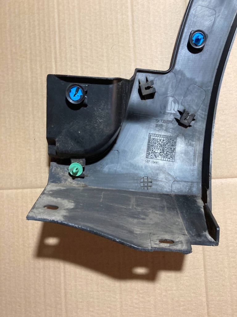 Fiat 500x 14- молдинг крыла левая перед orygi. с Разборки