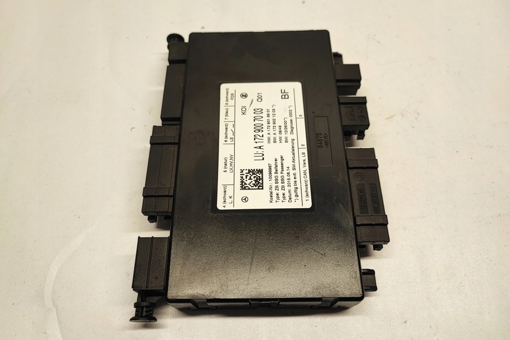 фото №10, Модуль przedniedo lewego сидіння mercedes-benz cls c218 a1729007003 2.1l