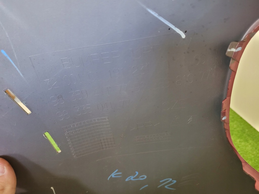 фото №10, Citroen c3 iii 3 lift бампер перед передний na расширители накладки