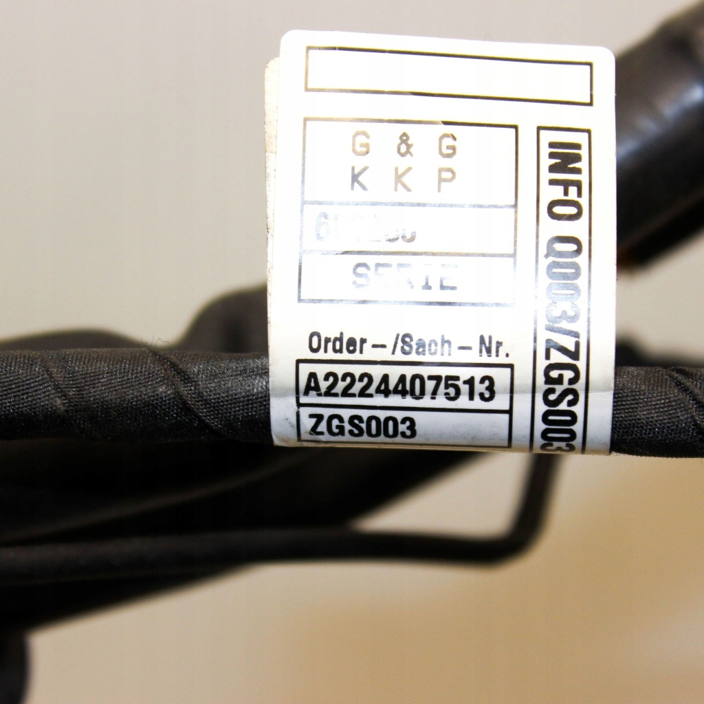 Шланг стартер mercedes-benz s c217 a2224407513 Недорого