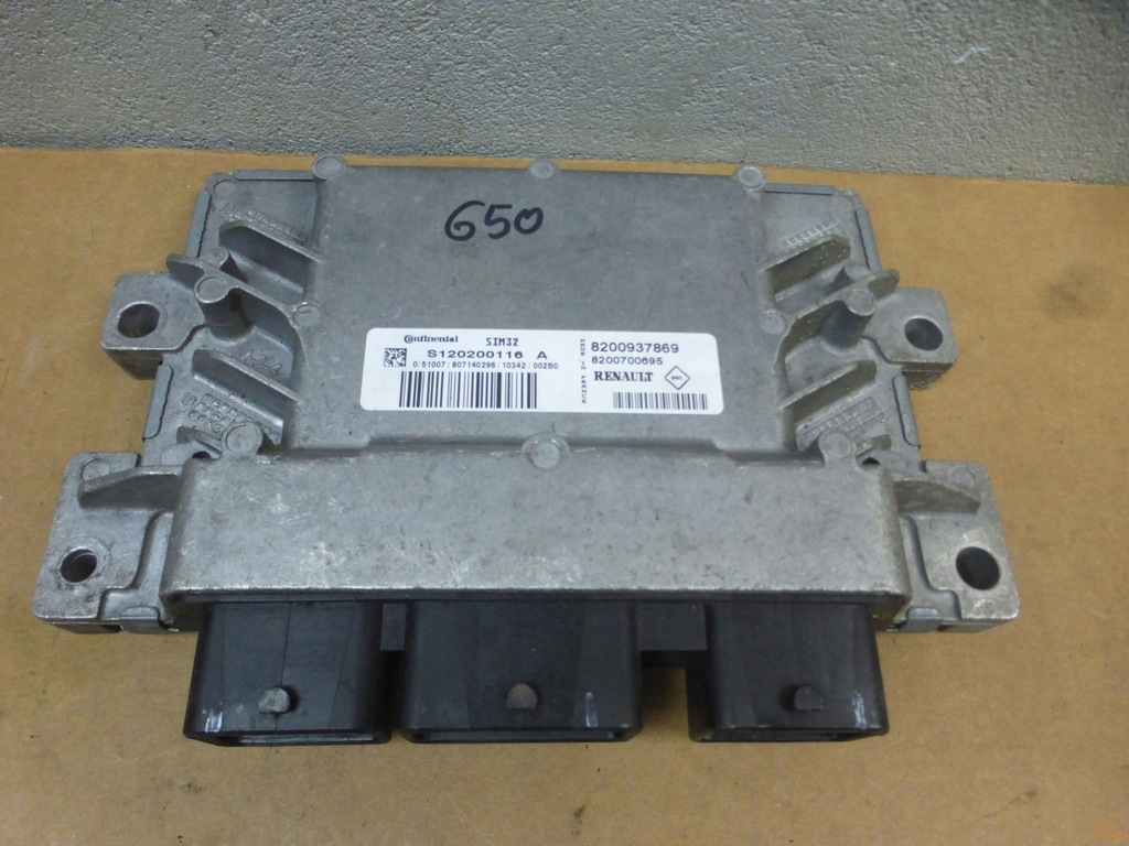 фото №1, Бортовий комп'ютер renault clio 8200937869 s12020016a