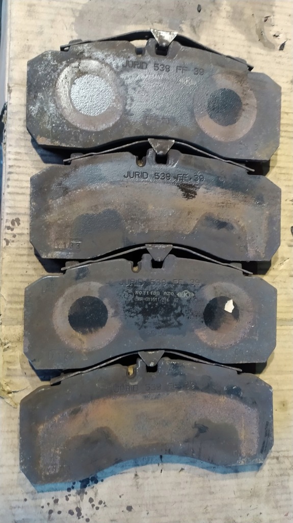 фото №1, Man tgx tgs гальмівні колодки гальмівні комплект jurid 539ff39 , r031488a20