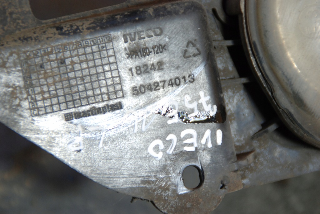 фото №5, Iveco eurocargo противотуманная фара+ рамка левый