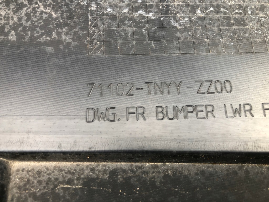 фото №10, Honda crv v спойлер бампера перед