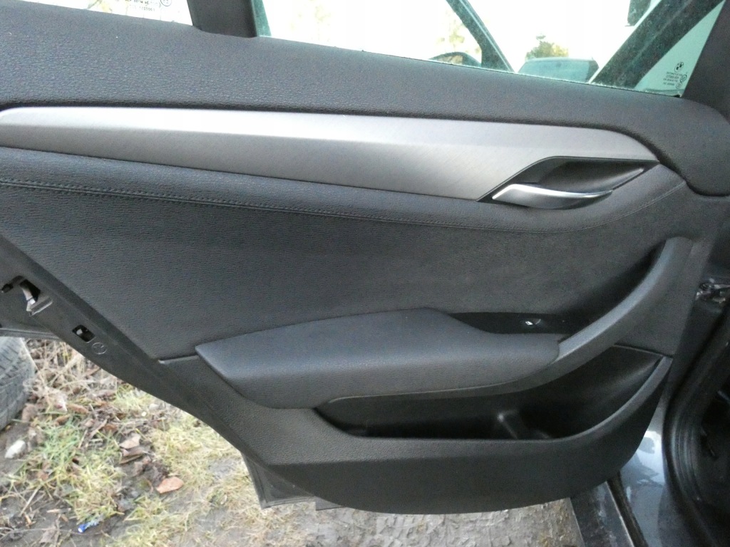 фото №10, Bmw x1 e84 lift сидіння підігрів czarna шкіра m-pakiet заднє сидіння обшивки