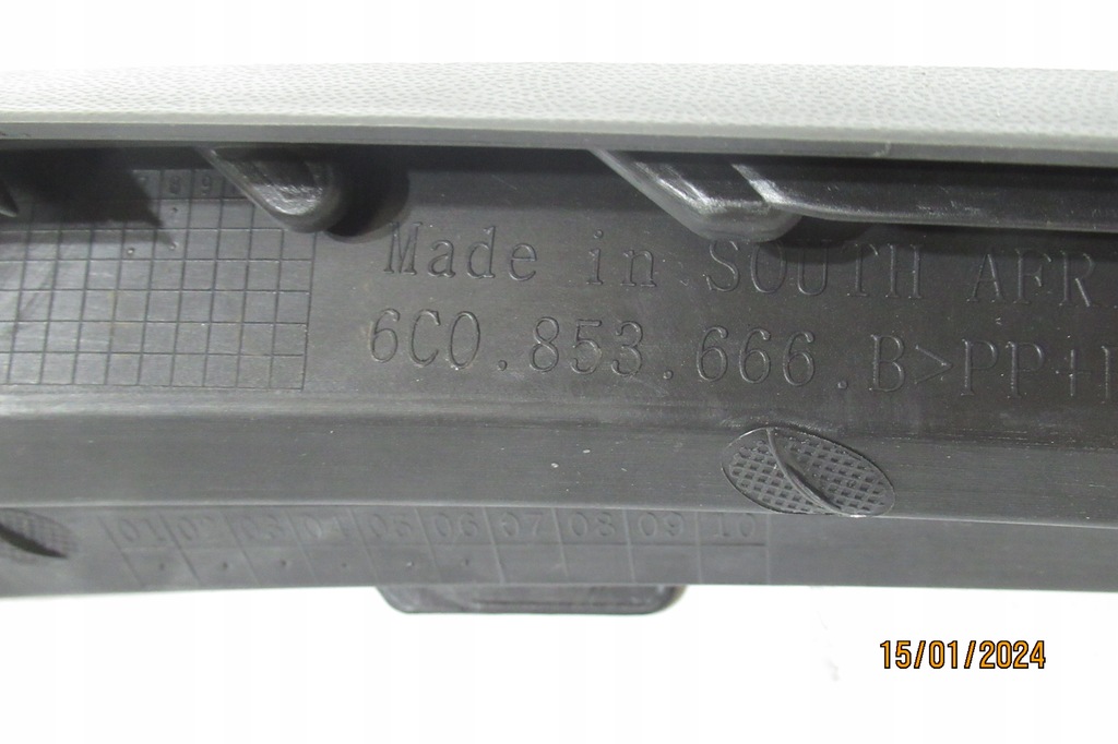 фото №9, Volkswagen polo v lift nowa решітка бампера права 6c0853666b