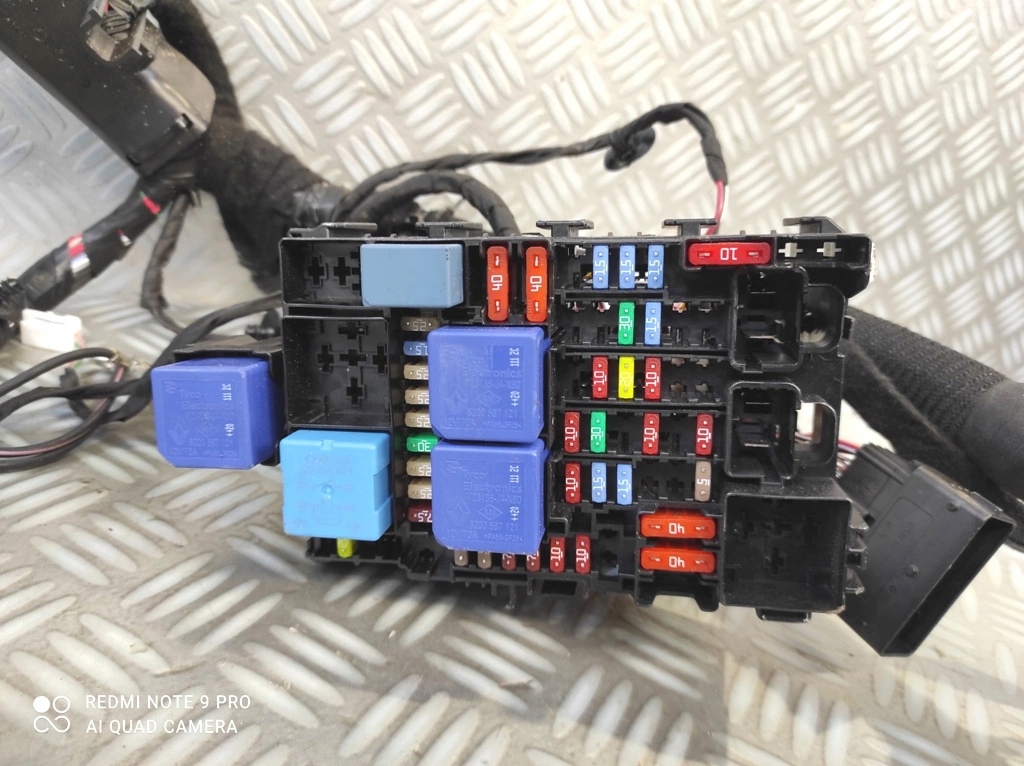 фото №10, Электропроводка жгут панели приборной панели renault grand scenic iv 4 243800453r