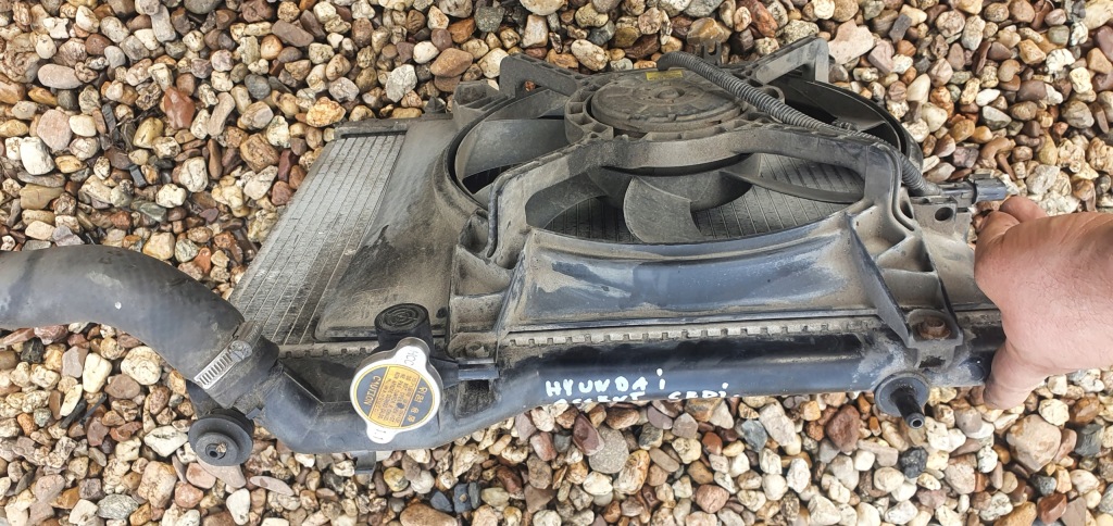 фото №3, Accent ii 1.5crdi радиатор wody вентилятор