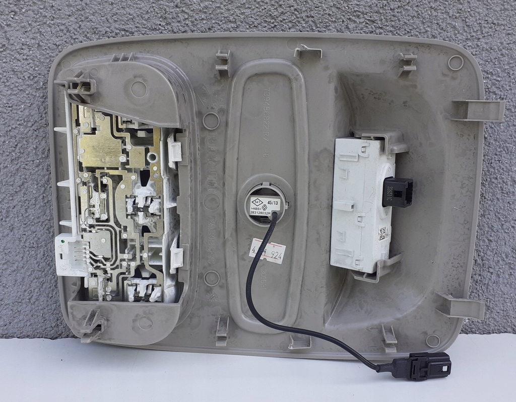 фото №3, Захист лампа стельовий мікрофон 283128032r комплект renault captur i 13 r.