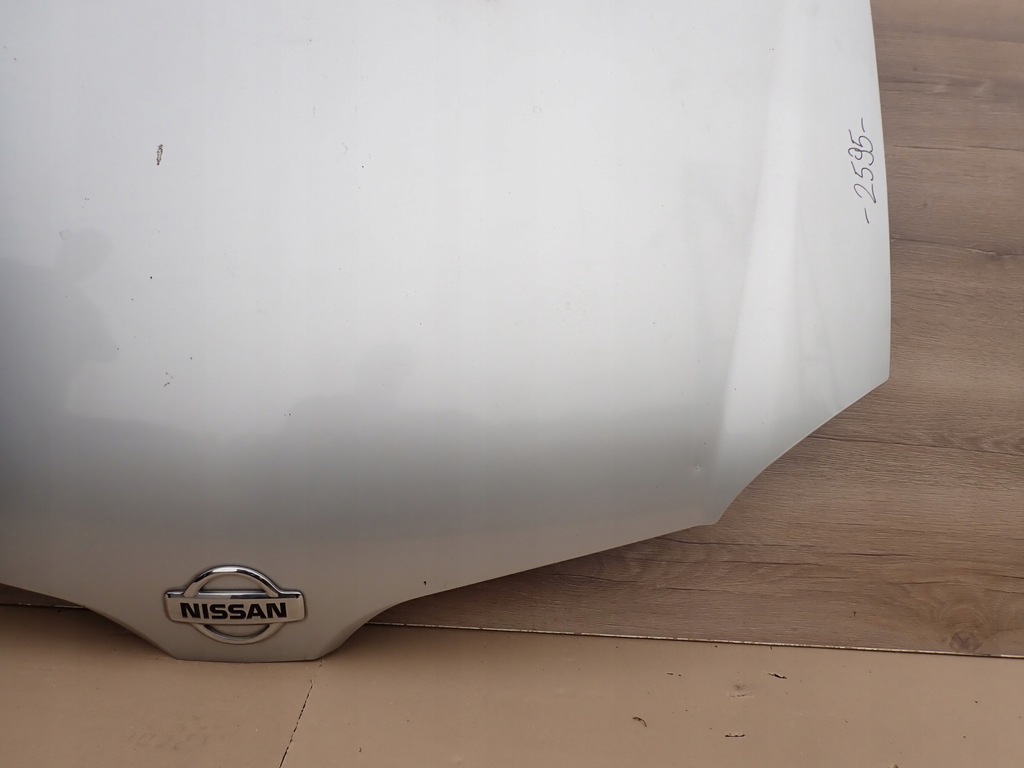 фото №7, Nissan almera tino 00-06 капот кришка двигуна kl0