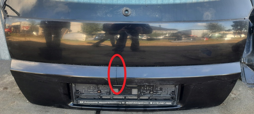 фото №5, Кришка багажника багажника задня opel signum z20r