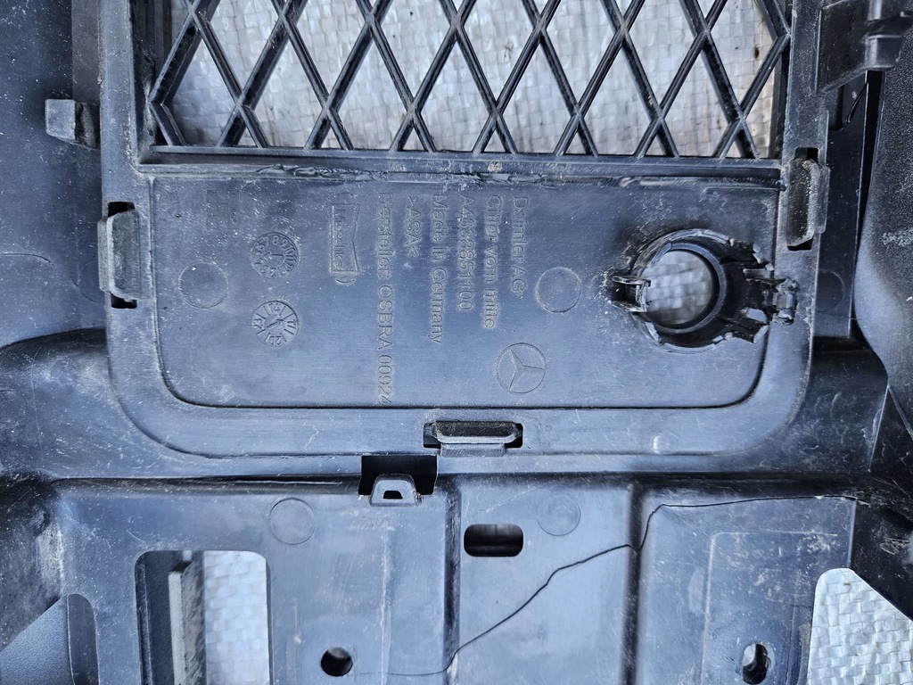 фото №9, Решётка бампера mercedes w463 g klasa a4638851100