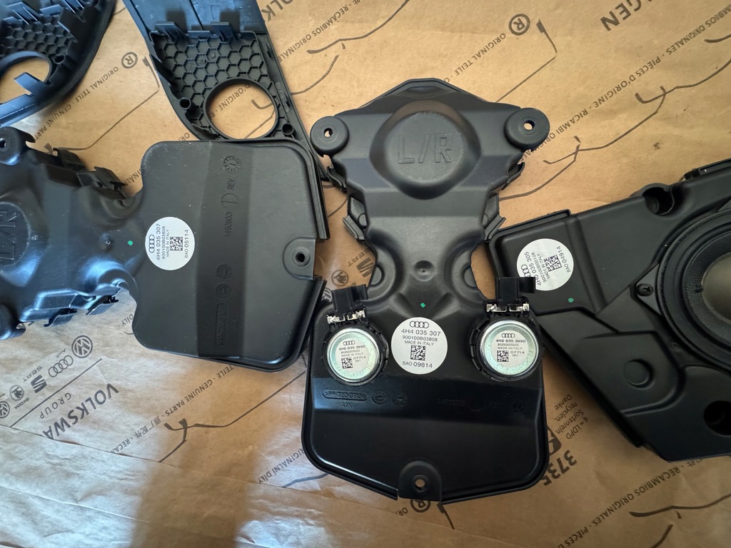 фото №12, Audi a8 s8 d4 lift long обшивки динамики усилитель 4h0035466 bang olufsen