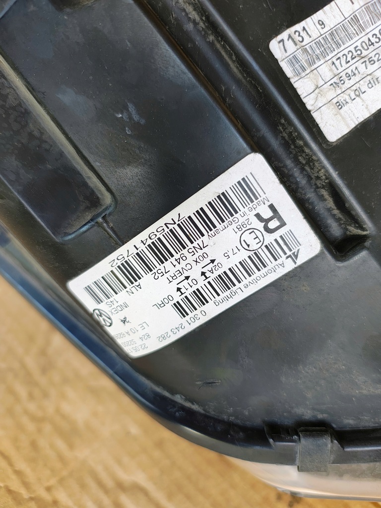 фото №6, Seat alhambra лампа права ксенон 7n5941752 giełda
