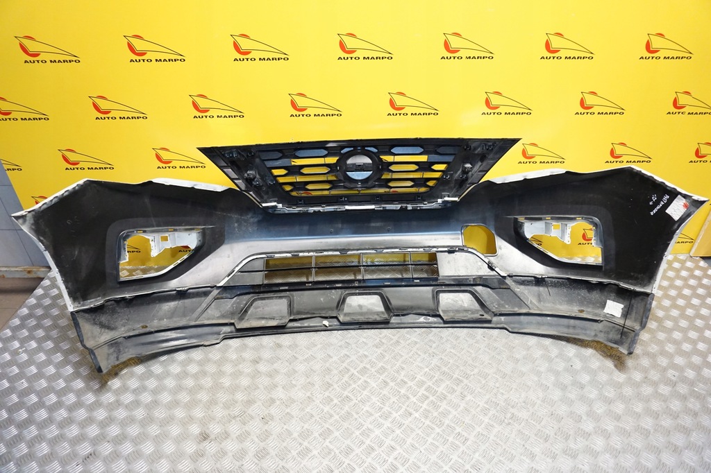 фото №12, Nissan pathfinder 2017 - 2020 бампер перед передний решётка решётка радиатора usa