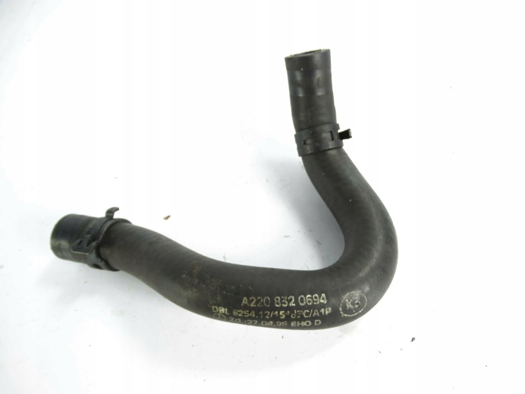 фото №3, Mercedes w215 w220 пабтрубок  труба воды электроклапан