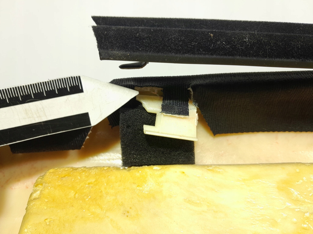 фото №8, Toyota prius ii 03- обивка обшивка дверь задняя задний правый