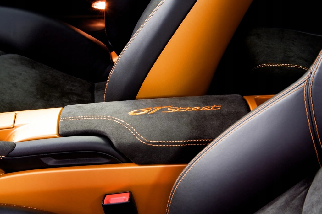 фото №12, Porsche 911 997 накладки туннель декоры защита orange