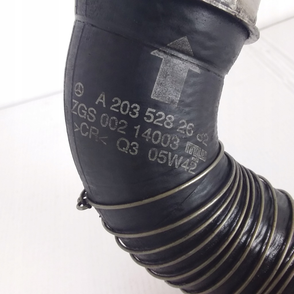 фото №4, Mercedes w203 1.8 труба інтеркулер a2035282682