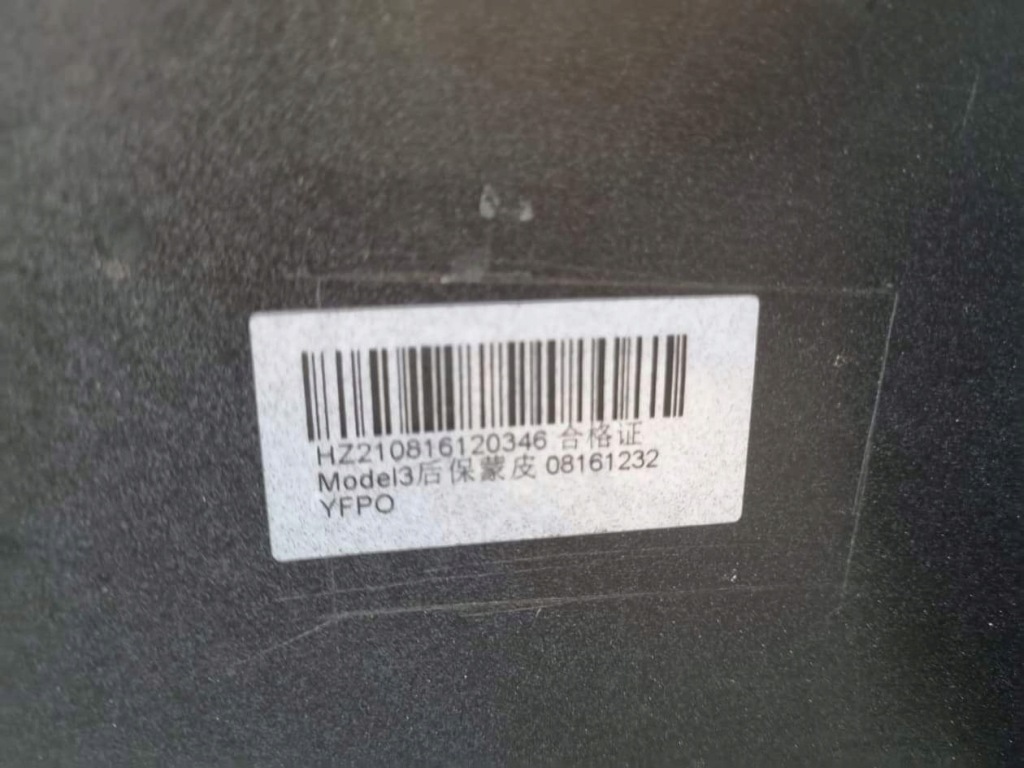 фото №5, Tesla model 3 бампер задня задній оригінал