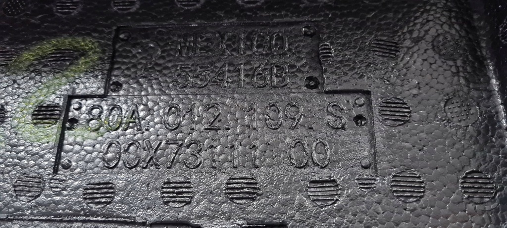 фото №12, Q5 80a sq5 вкладка пенополистирол пена багажника задняя 80a012109s