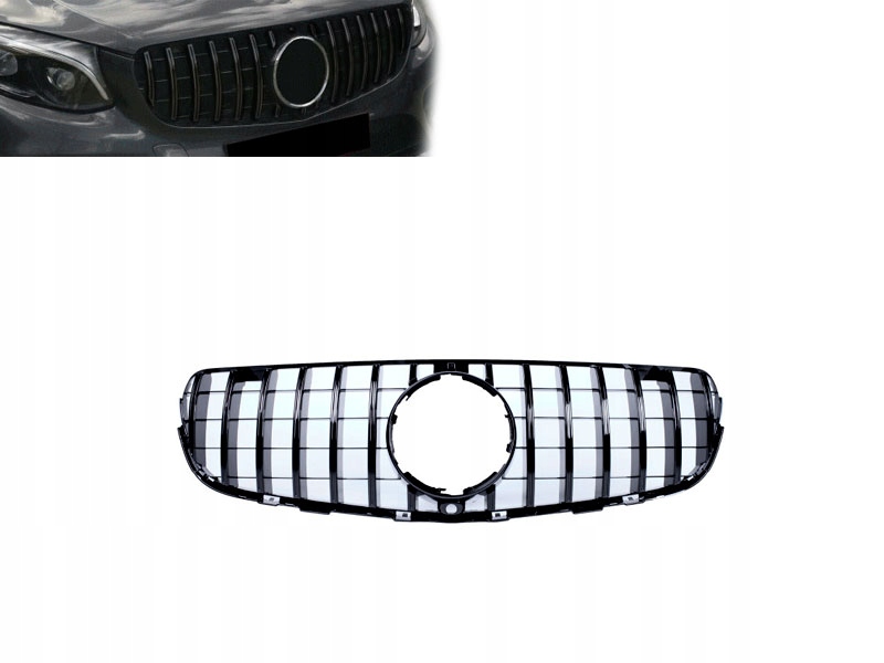 фото №1, Решётка радиатора mercedes glc c253 x253 panamericana amg 15-
