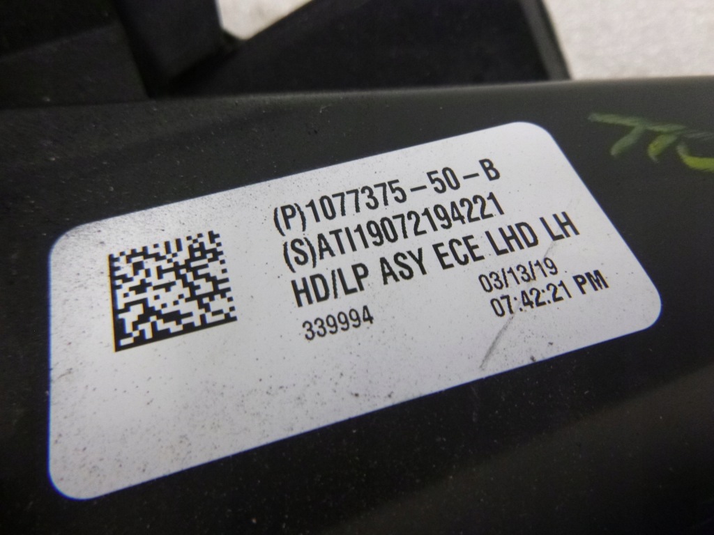 фото №16, Tesla model 3 iii лампа фара ліва перед передня full led eu оригінал