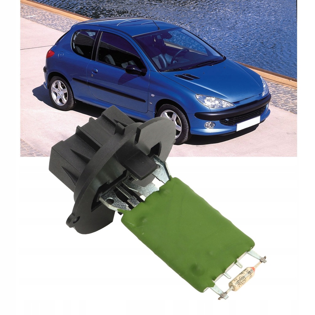 фото №12, Набор резистора вентилятор вентилятора двигателя отопителя 6450jp резистор