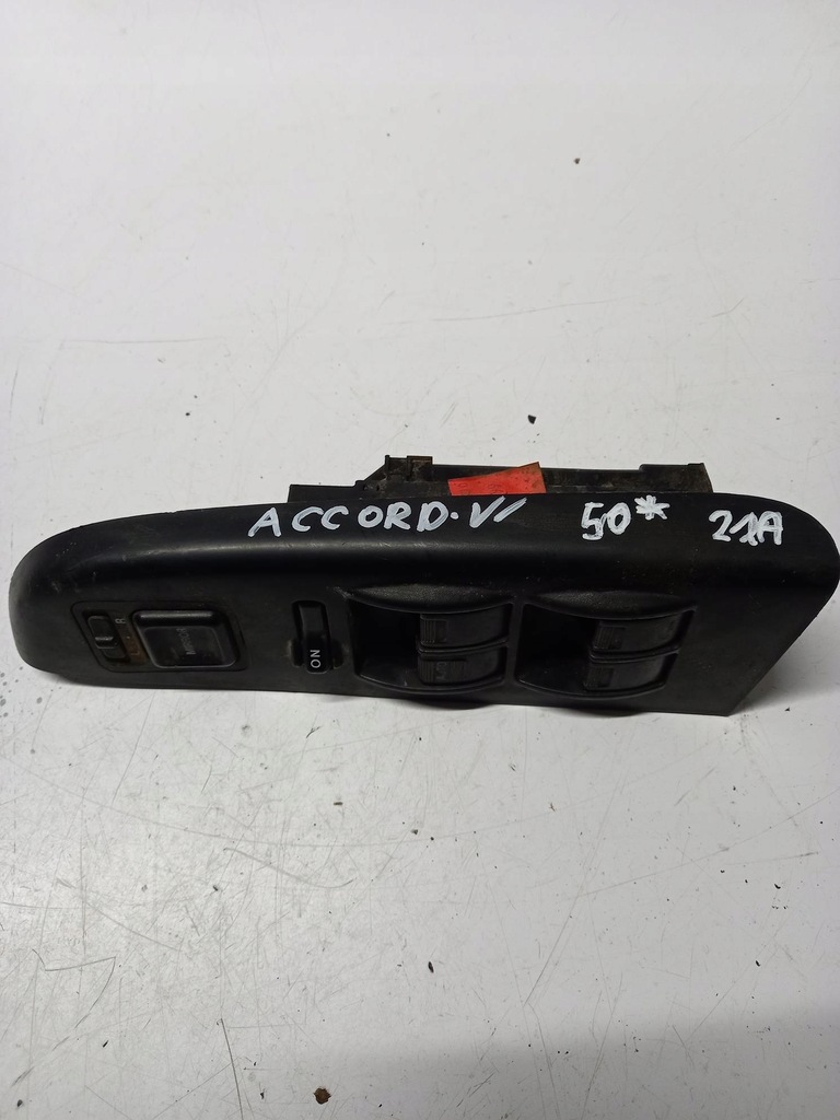 фото №1, Перемикач панель вікон дзеркал honda accord vi
