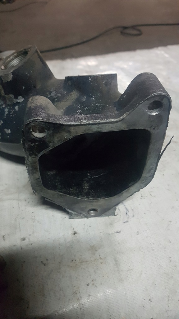 фото №3, Коллектор всасывающий труба колено man tga d28