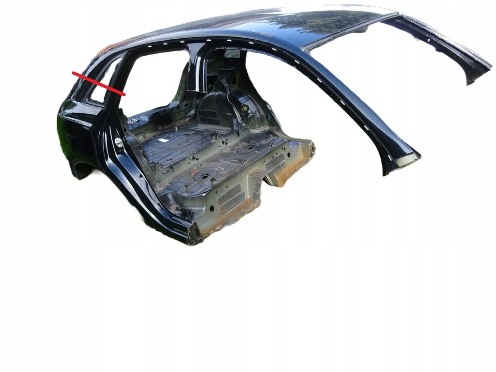 фото №8, Audi q3 8u усилитель задняя pas задний поддон задняя пол lz9y