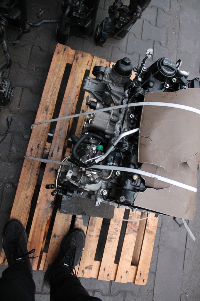 фото №7, Двигатель голый mercedes 654820 голый блок двигателя продольный