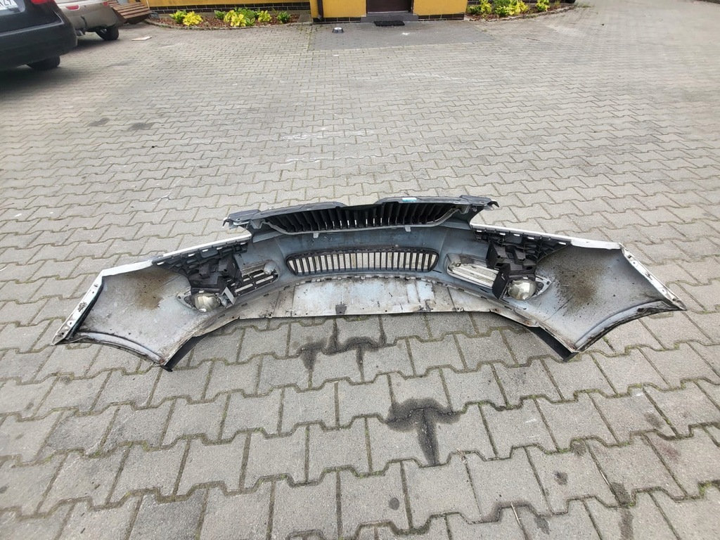 фото №7, Skoda fabia ii roomster 07- бампер передній oryg