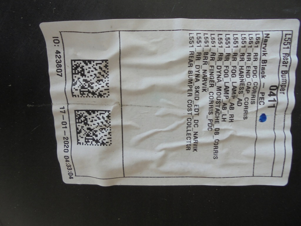 фото №6, Бампер land rover range rover evoque ii l551 задняя