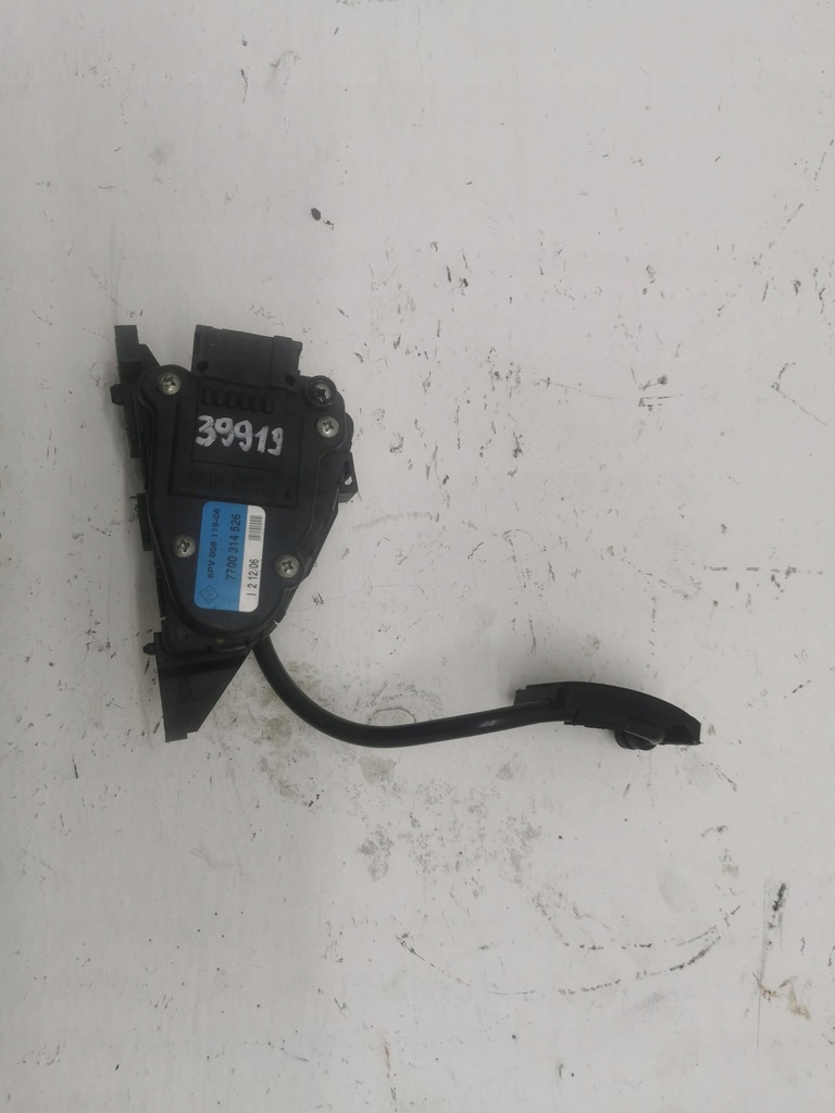 фото №1, Потенціометр газу renault master ii 7700314526